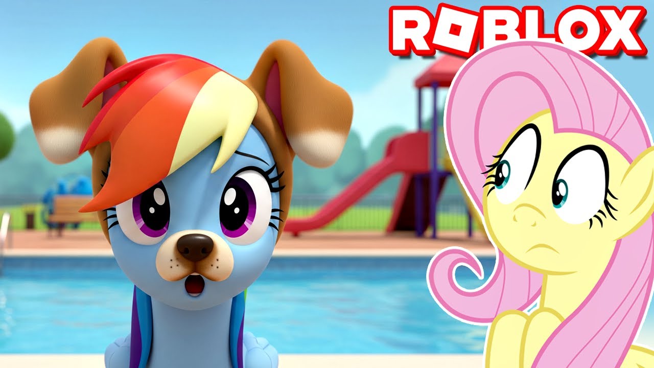 AS PÔNEIS VIRARAM CACHORRINHAS no ROBLOX 