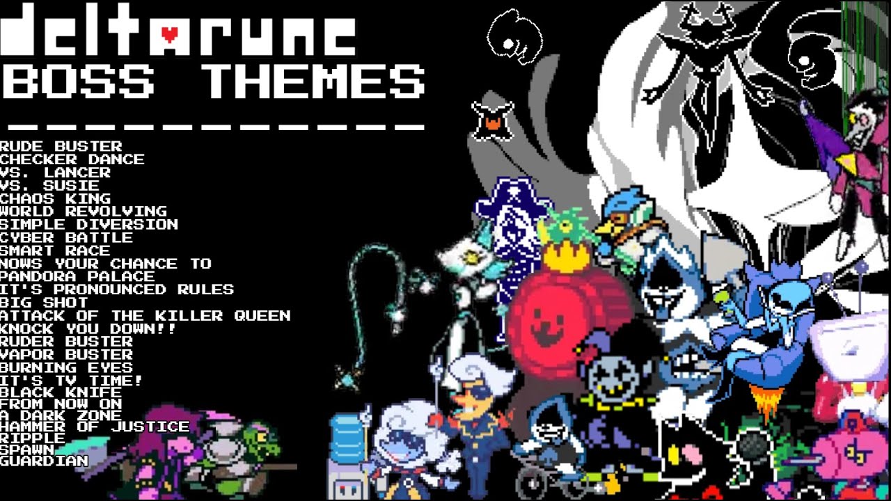 ALL DELTARUNE BATTLE THEMES