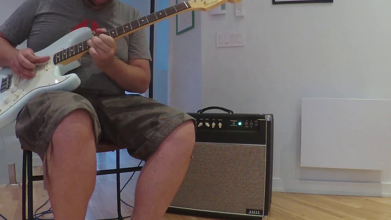 Bruno Underground 30 Reverb clean with Shyboy Strat