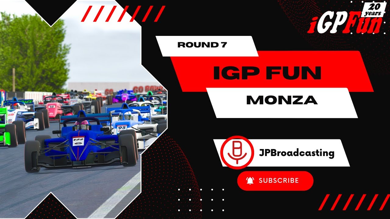 iGPFun Super Formula lights Round 6 Season 1 2026 @ Monza GP