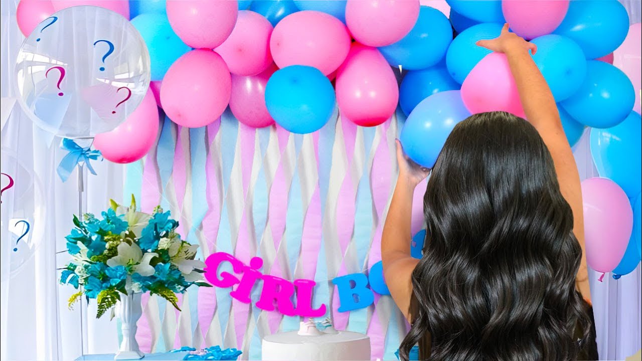 + de 7 Ideias de Decoração de Festa Fácil, Simples e Barata. Festa Chá de bebê, Chá revelação.