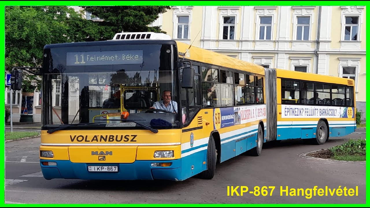 IKP-867 [Volánbusz Zrt.] MAN A75 Lion's Classic G SG263 (audio/hangfelvétel)