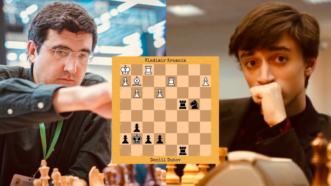 Vladimir Kramnik vs Daniil Dubov | World Blitz Championship, 2015 #chess #chessgame