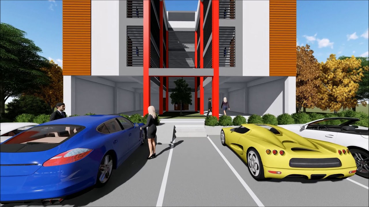 4 Storey Dormitory