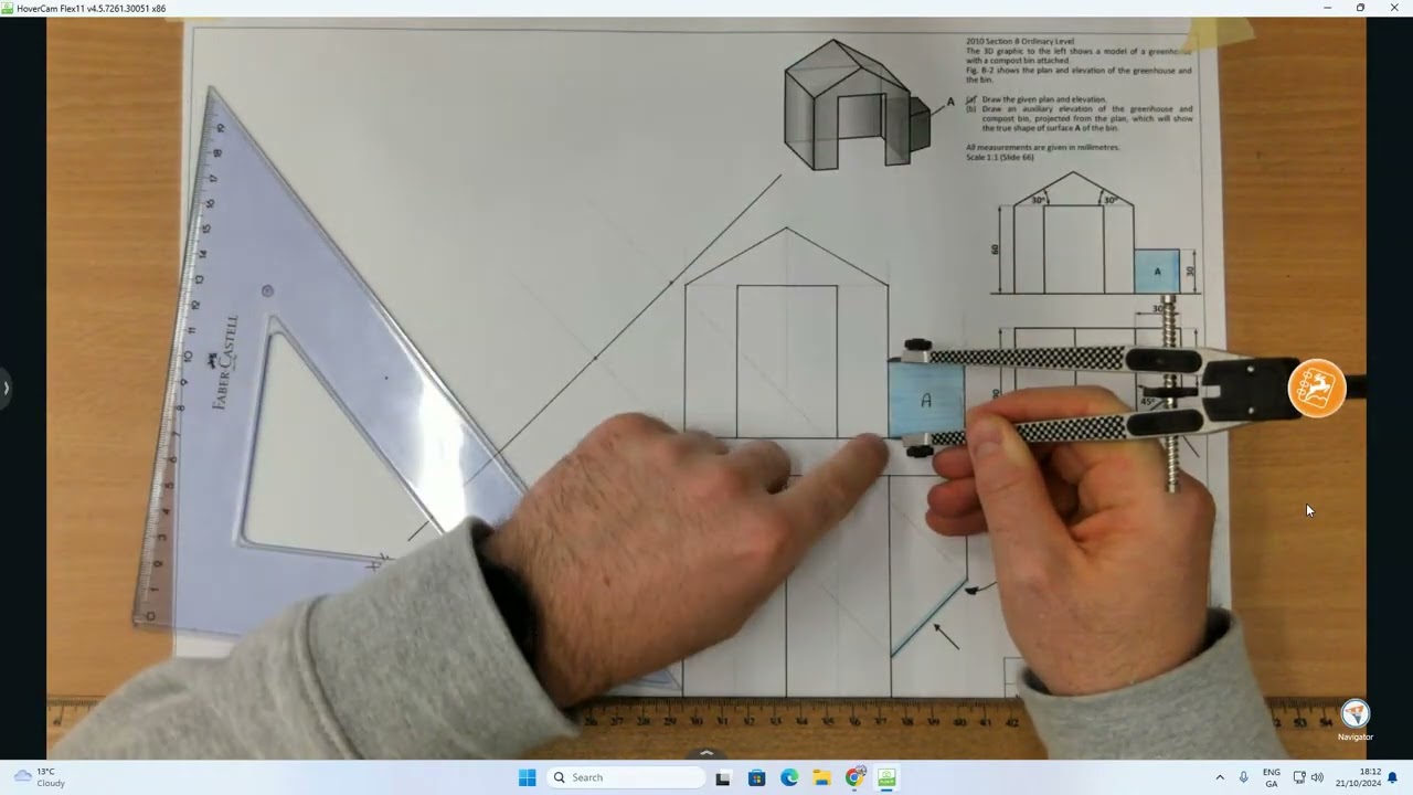 DCG - 2010 Section B Orthographic/Auxiliary Projection