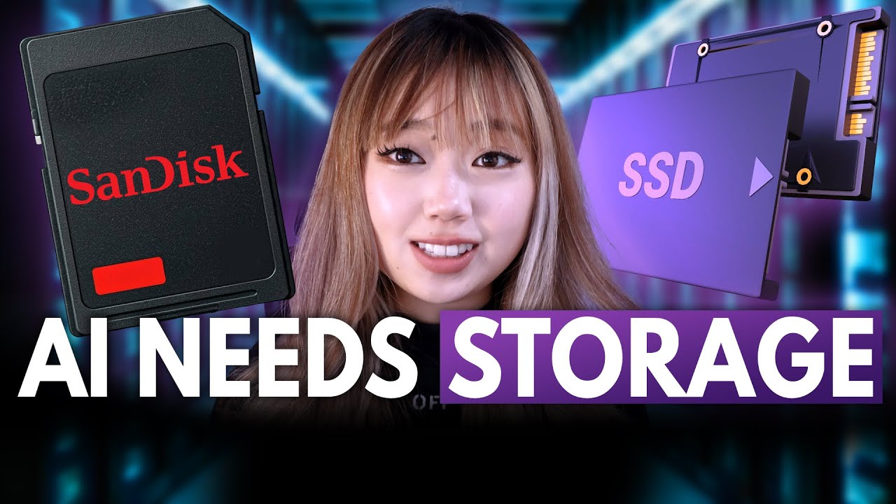 The Hidden AI Supercycle: Why Storage Stocks Are Exploding (Sandisk)