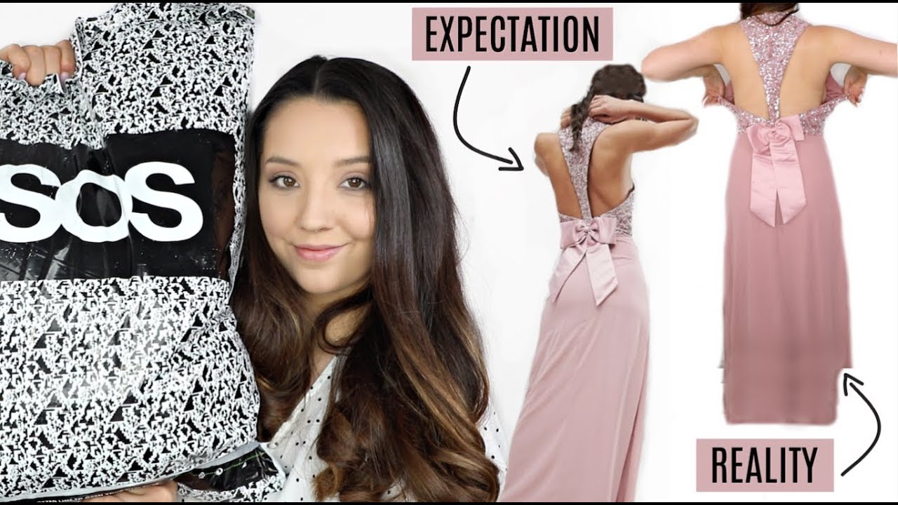TRYING ON PROM DRESSES FROM ASOS! | ThoseRosieDays