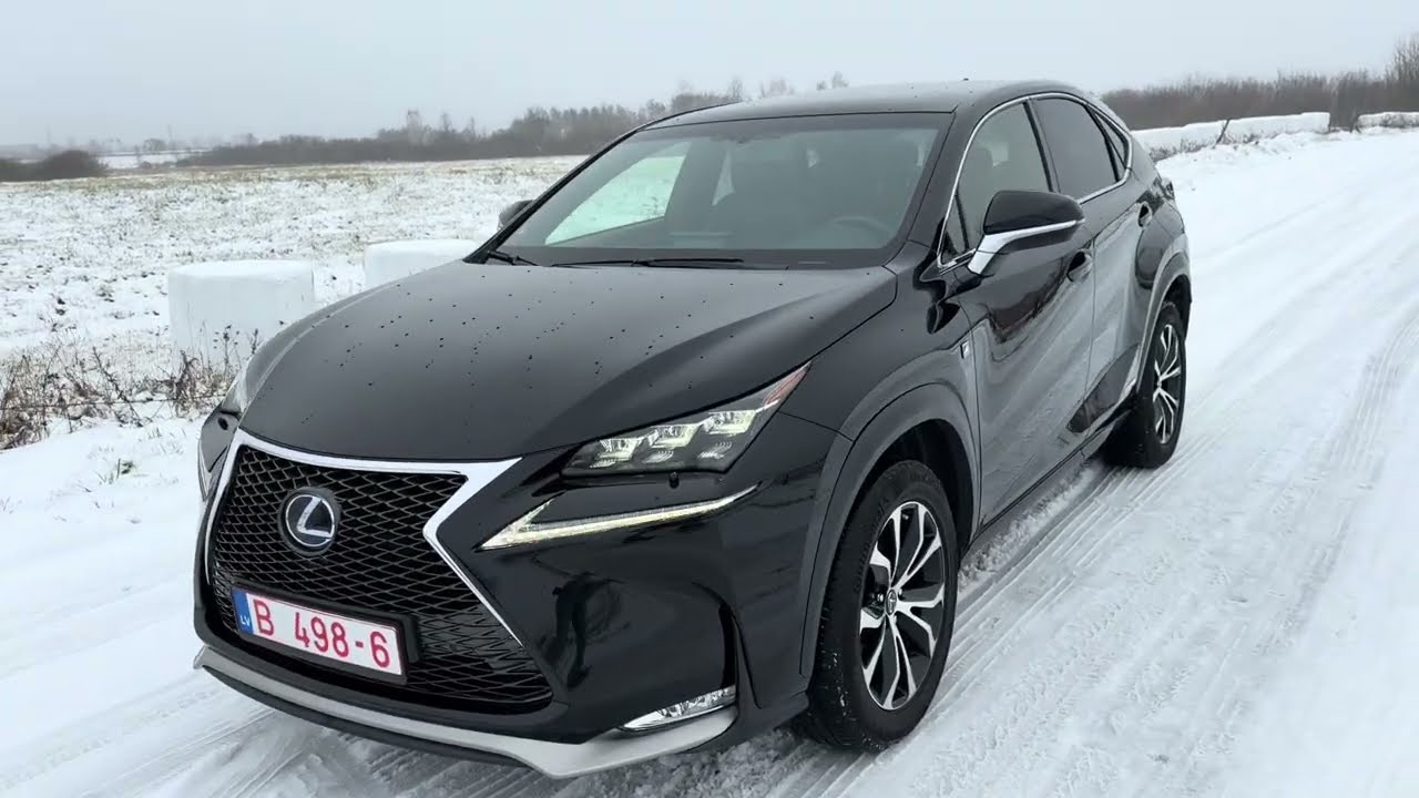Lexus NX300h F sport Black 