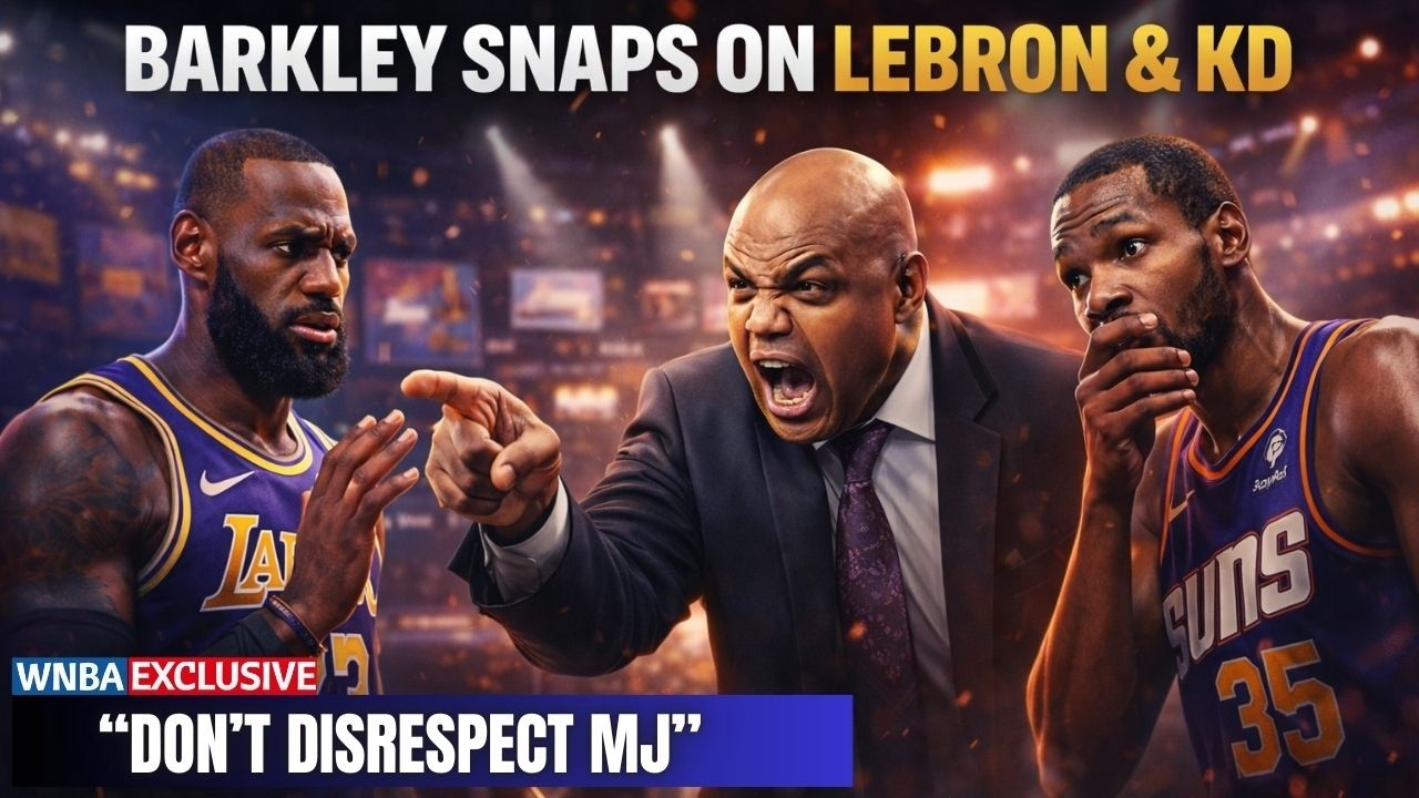 BREAKING : Charles Barkley Explodes on LeBron and KD After MJ Disrespect