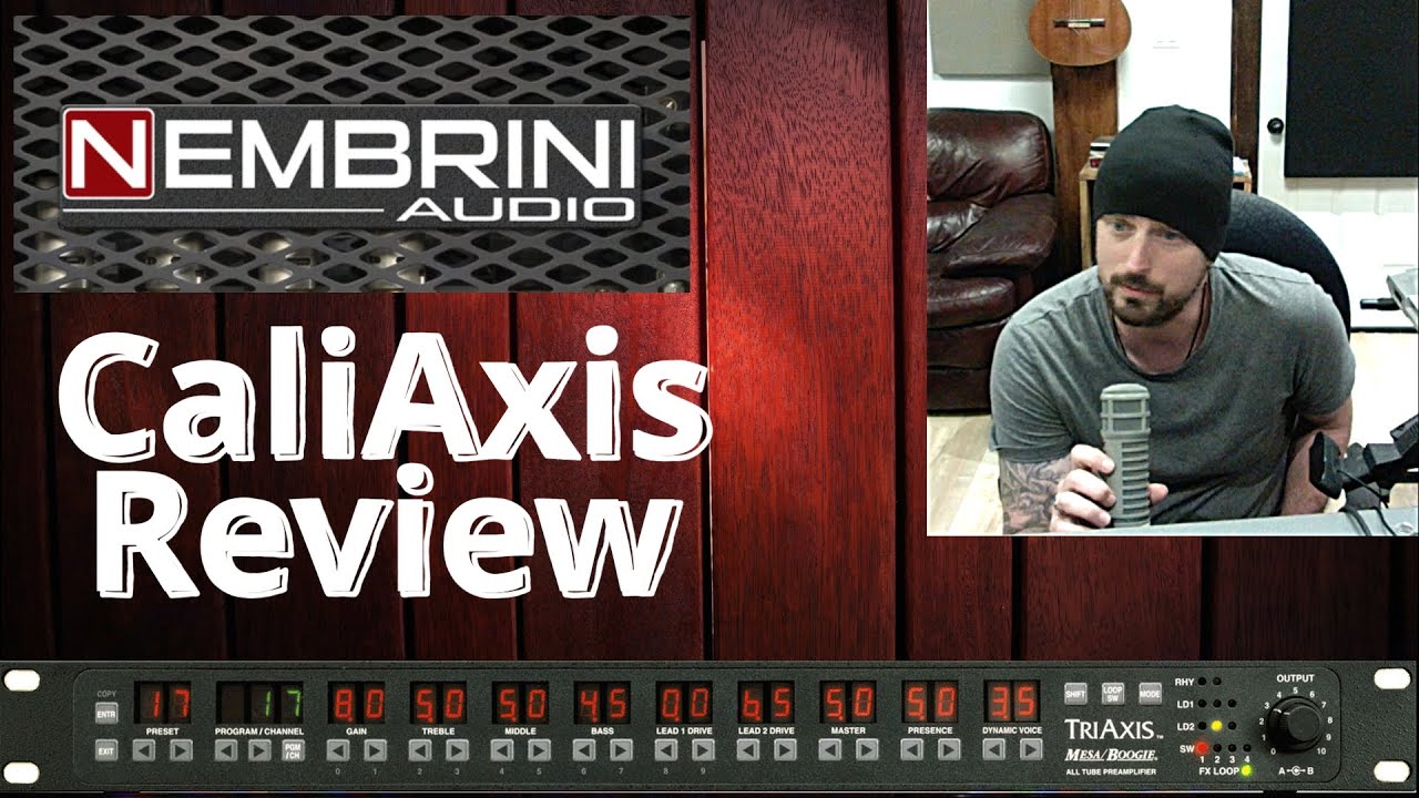 Nembrini CaliAxis Plug-In Review and Playthrough (Mesa Boogie TriAxis)