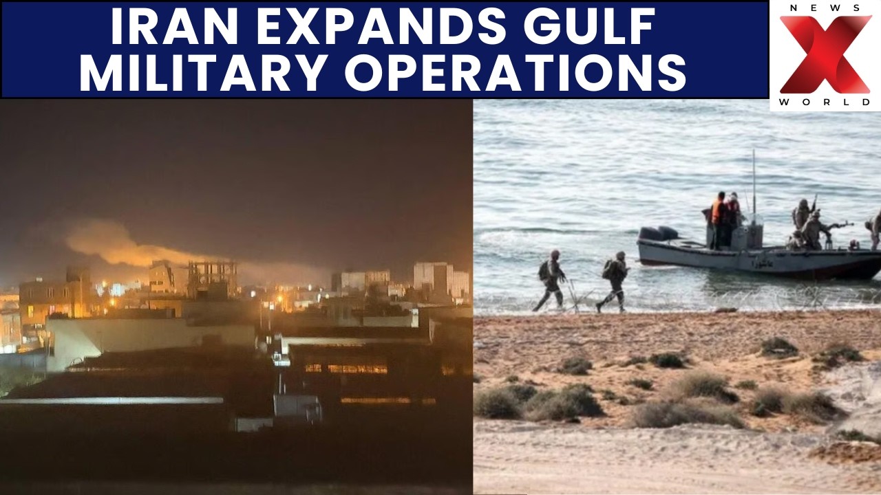 Iran Expands Gulf Military Operations, Warns U.S. After Oman Port Strike Claim | NewsX World