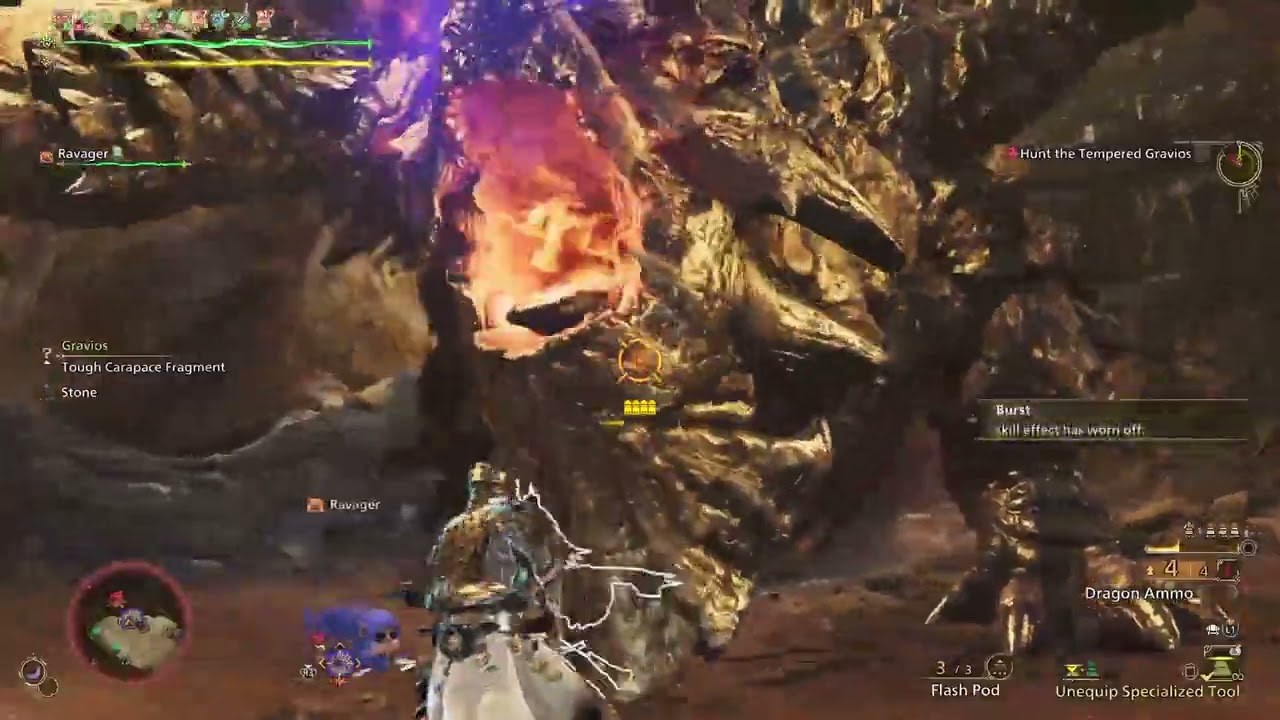 MHWilds Farm Gravios event in 41 seconds WITH THIS INSANE BUILD 😎🤙