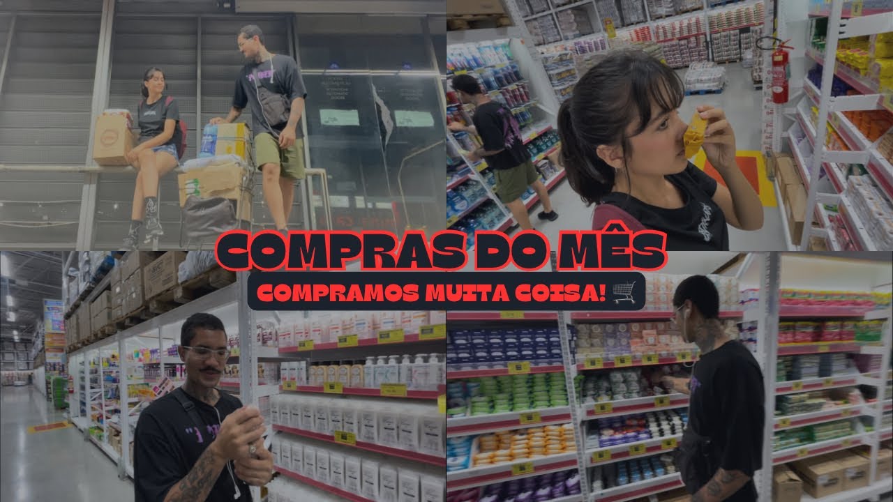 COMPRAS NO ATACAREJO (COMPRAMOS MUITA COISA 🤩🥳) e mostrei tudo - EP 2