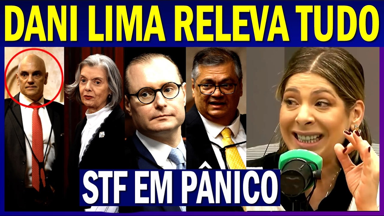 Dani Lima EXPÕE mensagens VAZADAS de Vorcaro e PÂNICO dentro do STF vira assunto!!