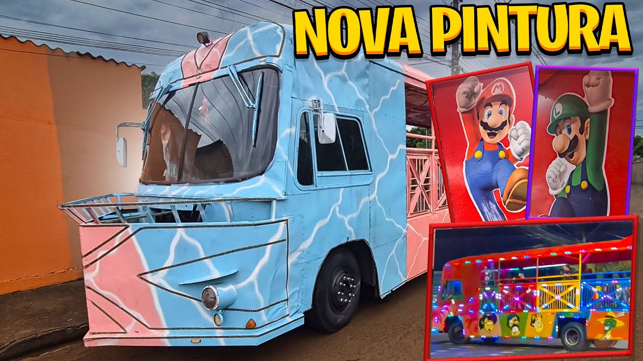 CARRETA ESQUADRÃO DA ALEGRIA DE PINTURA NOVA