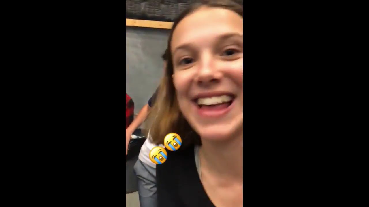 Stranger Things Cast Instagram Stories - October 2018