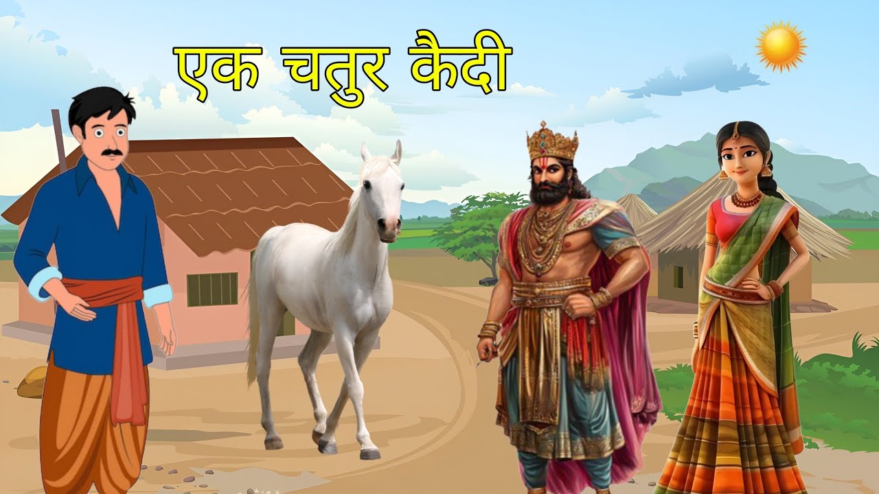 एक चतुर कैदी। दिलचस्प कहानी | ! Dilchasp Kahani | Hindi Moral Story | हिन्दी कहानी | लोक  कथा |