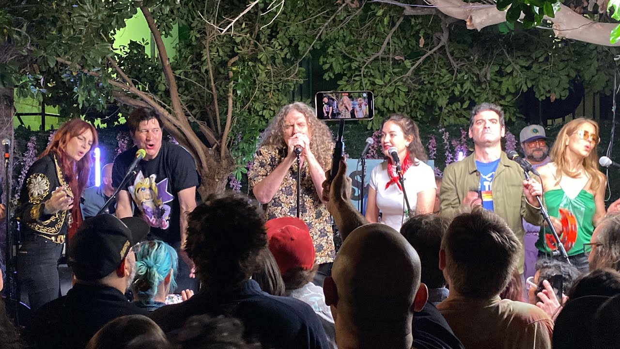 The Middle Aged Dad Jam Band ft: &ldquo;Weird Al&rdquo; Yankovic performing &ldquo;We&rsquo;re an American Band&rdquo;