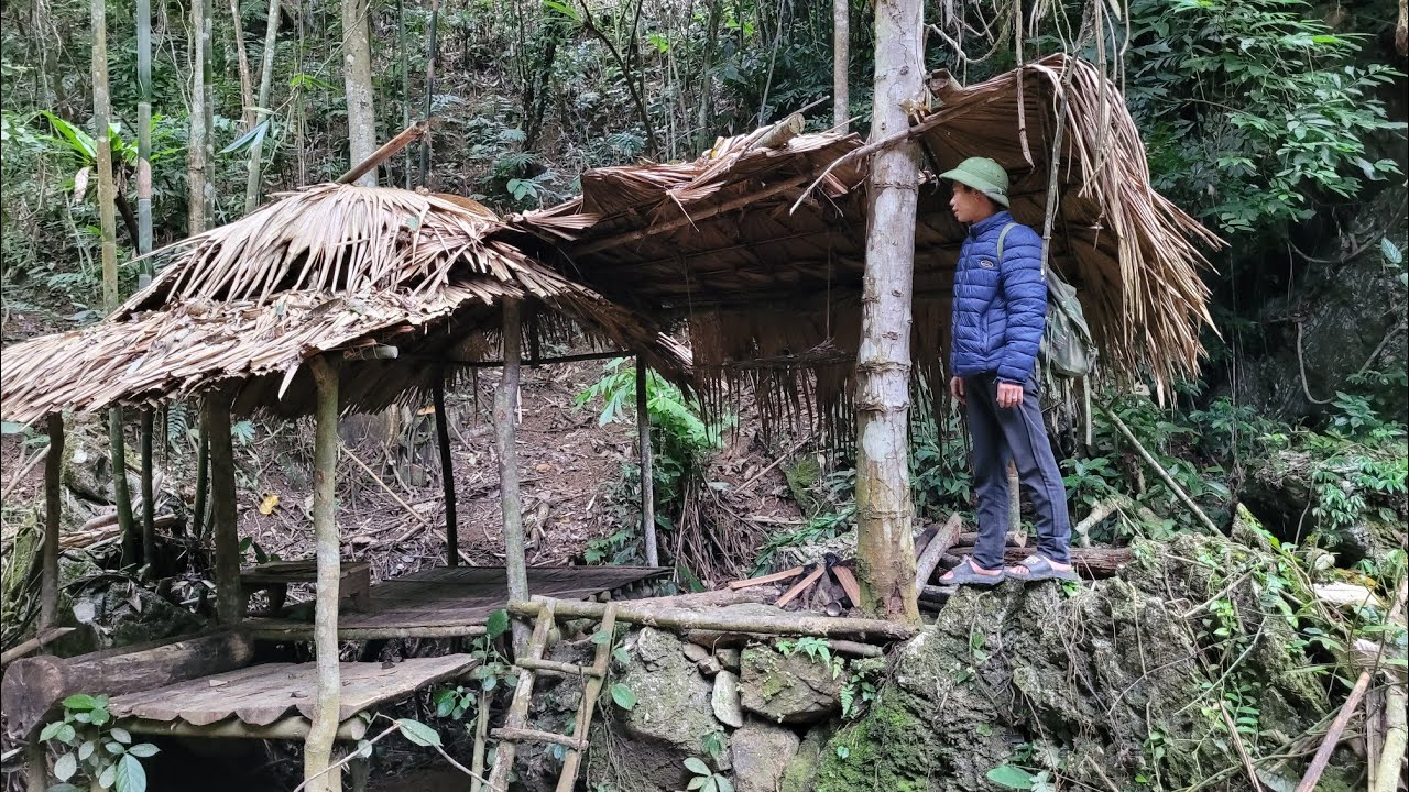 The young man cleaned up the abandoned house in the forest and discovered something strange.