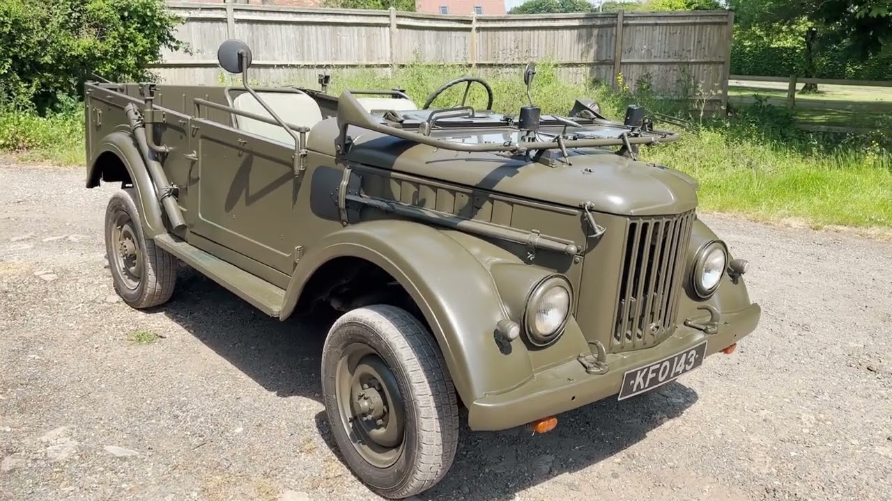 1956 GAZ 69 4x4 for sale starting, idling, walkaround