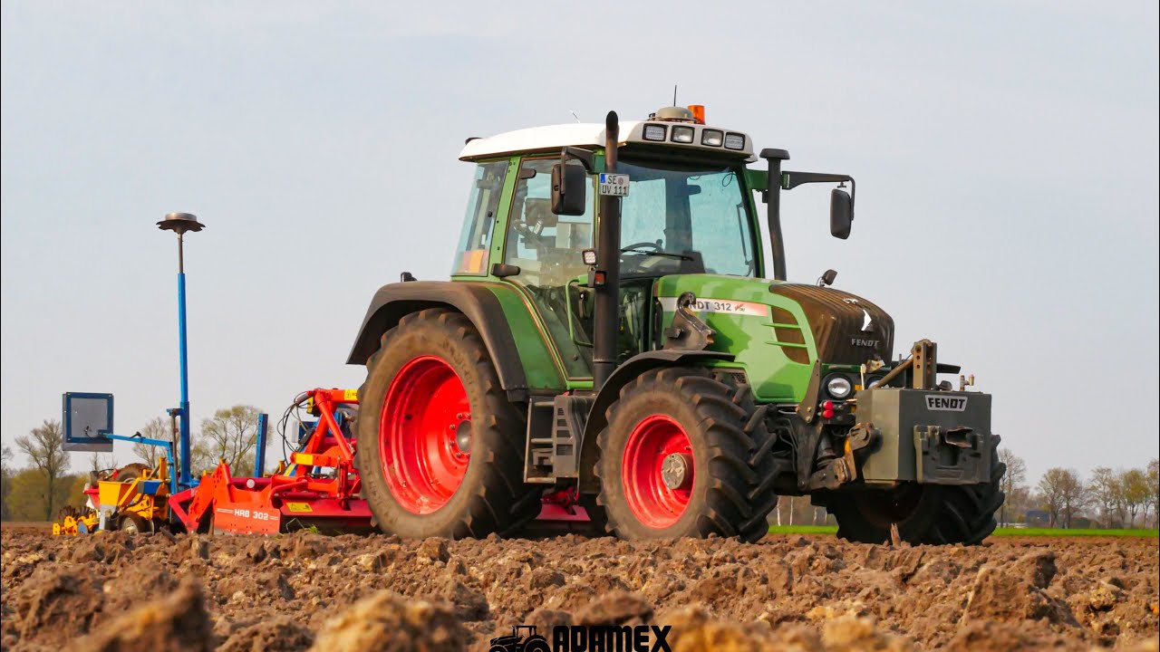 Siew burakow cukrowych ☆Fendt 312 Vario Tms☆