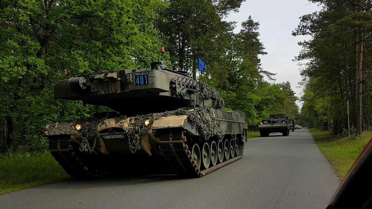 Von Panzern überrascht...