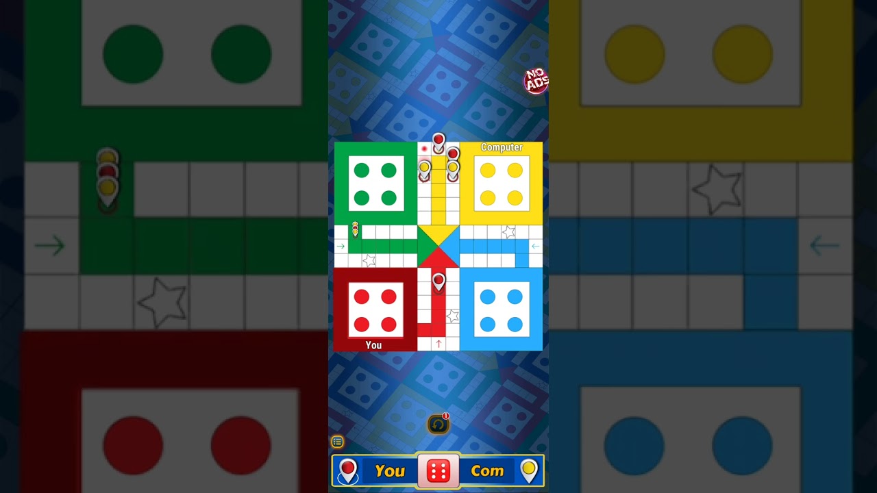 Ludo king 👑 Game player|Ludo king 👑 Game (play 74)Me vs computer 🎲#ludo #ludokinggame