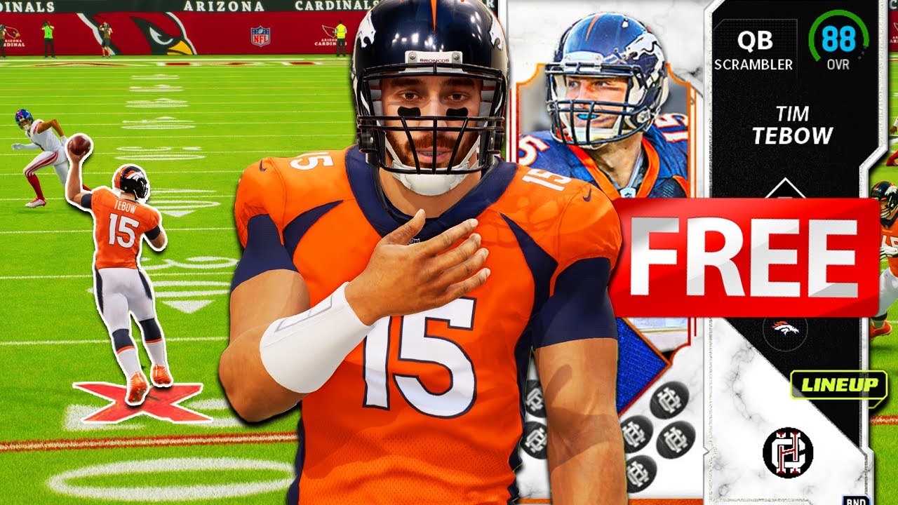 FREE Tim Tebow is CRACKED in Madden 23!