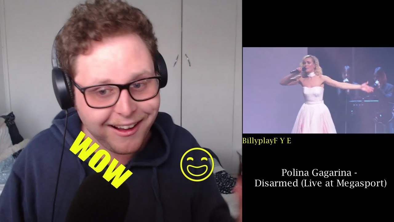Polina Gagarina   Disarmed Live at Megasport reaction