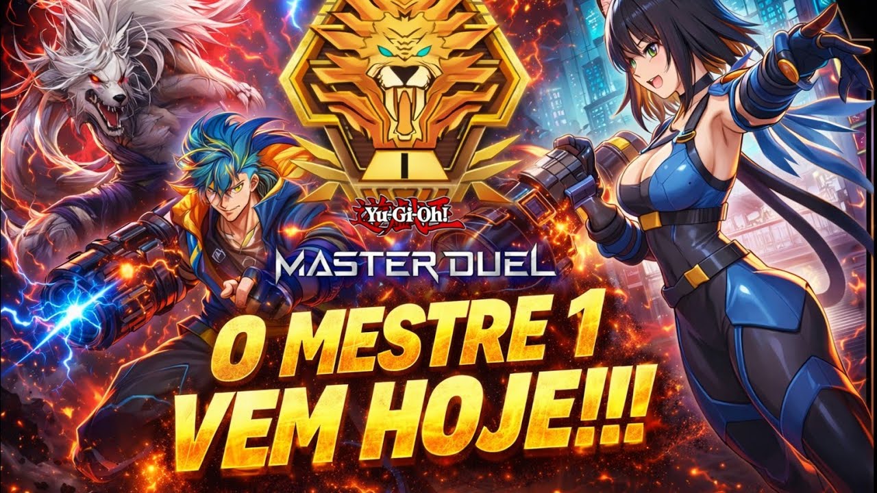Bora jogar de K9 no MasterDuel,o Mestre 1 vem hoje ou nunca mais...