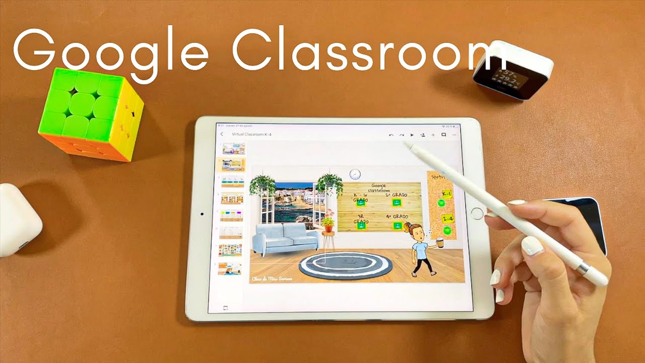 Cómo usar Google Classroom en el iPad | mi set up de profe