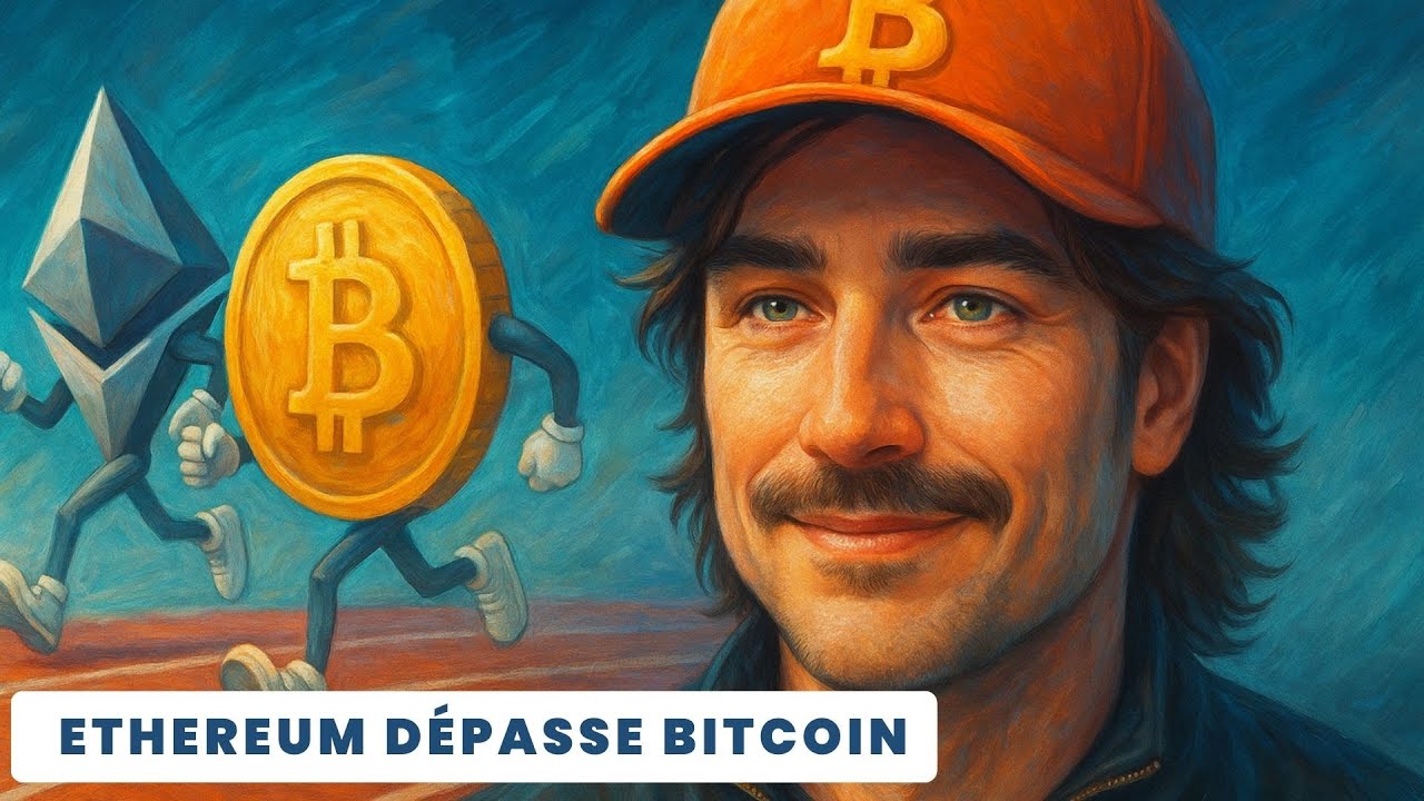 Ethereum d&eacute;passe Bitcoin #cryptonews