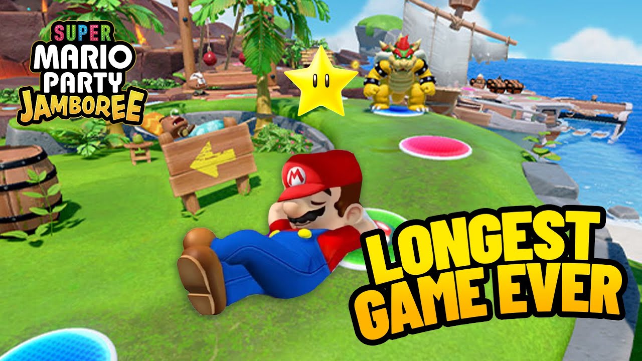 The LONGEST Mario Party Game in History w/ Jc, Reggie & Grayson