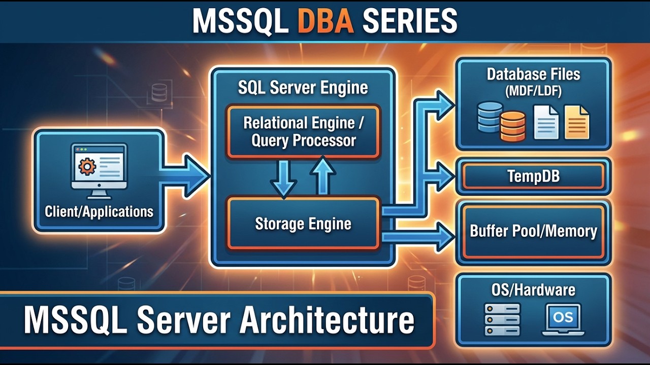 Part 3.1- MS SQL Server Architecture & System Databases: The Complete Deep Dive.