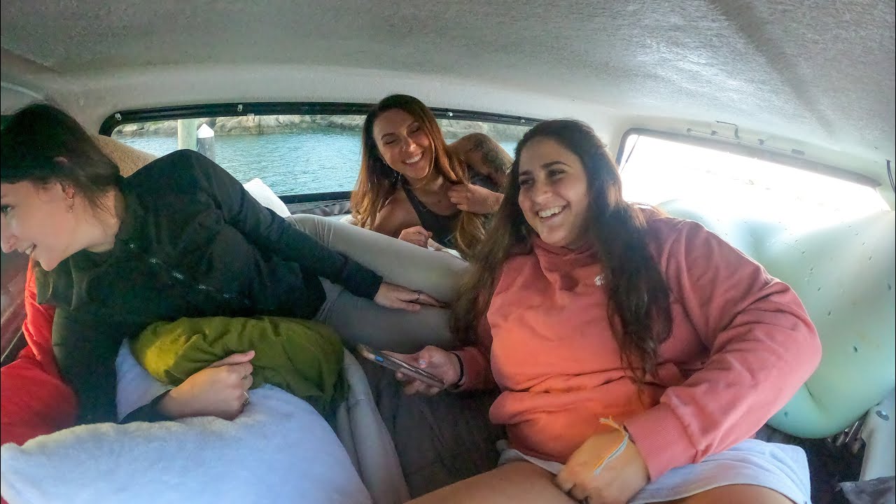 Sleeping Inside The TRUCK Camper For Girls Night!!