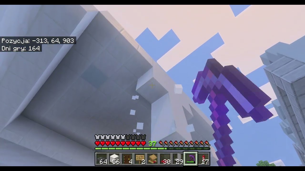 robie nowy sąd na mojej wiosce w Minecraft