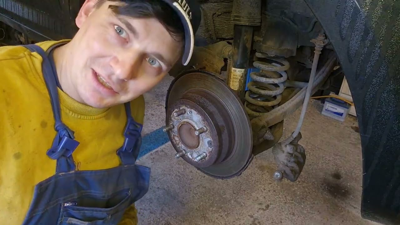Wymiana szczęk hamulca ręcznego Kia Ceed