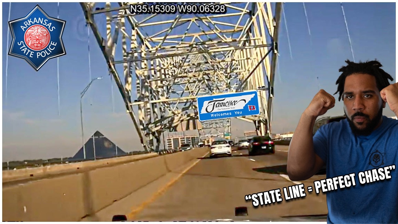 Perfect Chase | Charger RT hits 140mph to TENNESSEE State Line & ASP TERMINATES Police Chase!