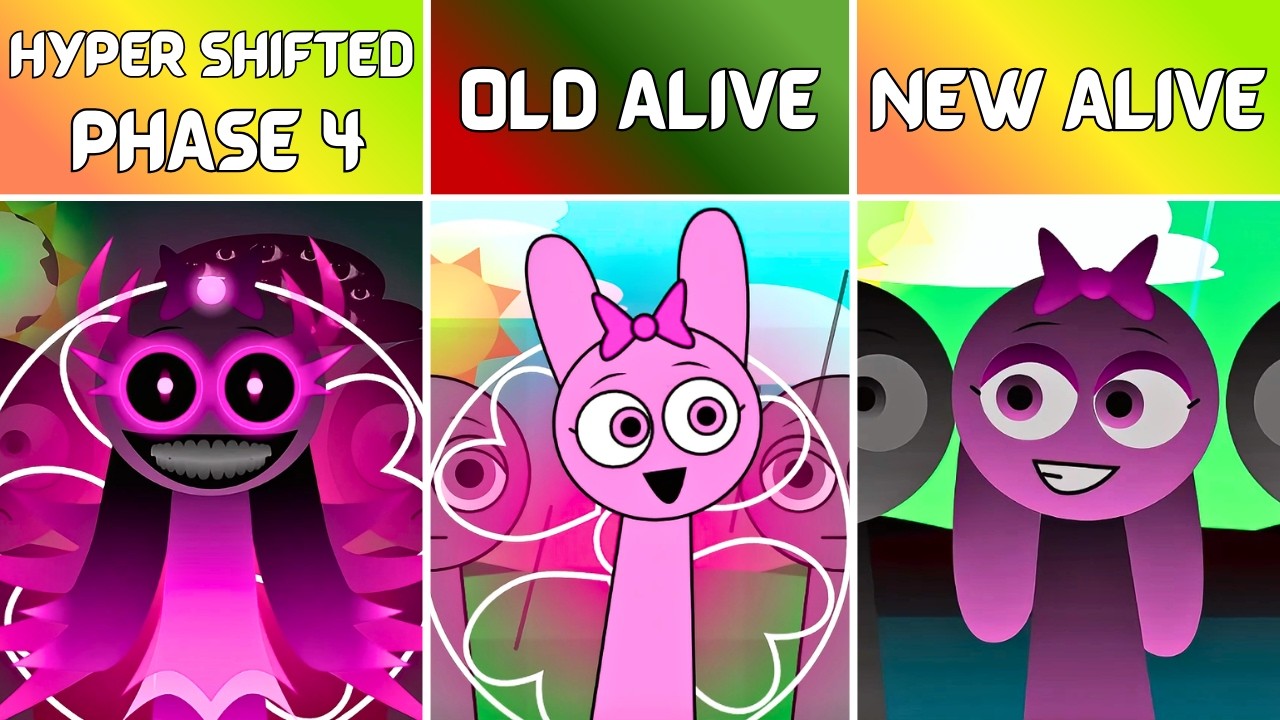 Incredibox Sprunki Hyper Shifted Phase 4 – Original VS Old Alive VS New Alive: Who Will Win?