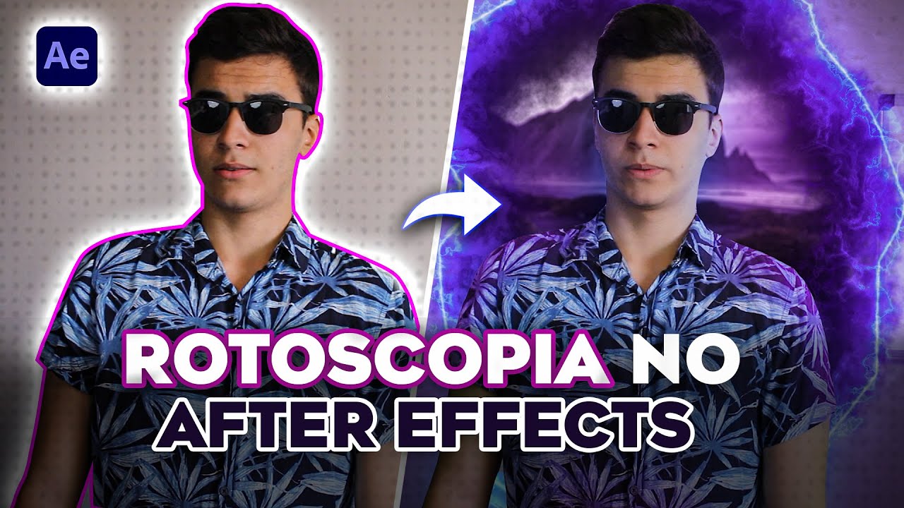 O QUE É ROTOSCOPIA e COMO FAZER no AFTER EFFECTS! VERSÃO 2.0