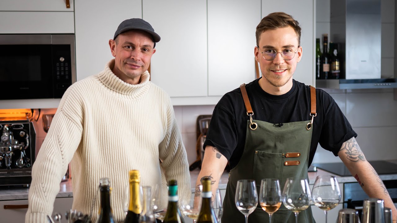 Provar vin med Petter Alexis