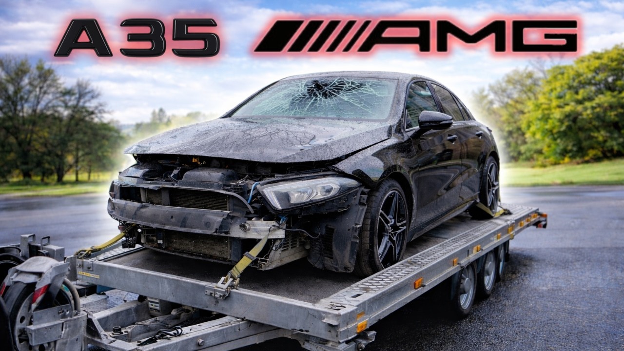 Я купил поврежденный в аварии Audi A35 AMG... Была ли это ошибка?
