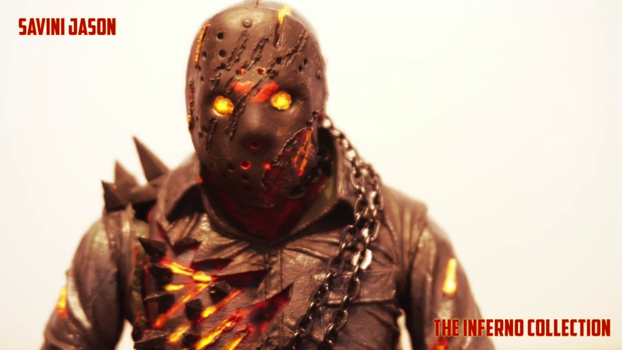 NECA Savini Jason: The Inferno Collection: Voorhees, Myers, Freddy, Pennywise