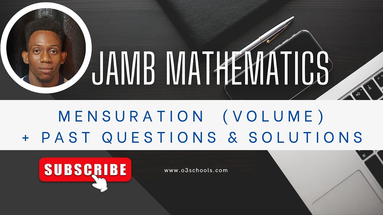 JAMB Mathematics 2026  EP 12 - Mensuration (Volume) + Likely Exam Questions & Solutions