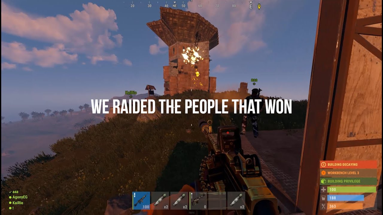 we raided the team that won