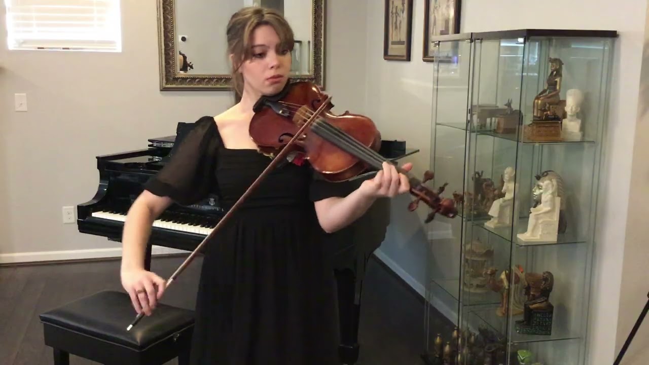 Bach Suite No. 3 in C Major: II  Allemande - Hannah Girges