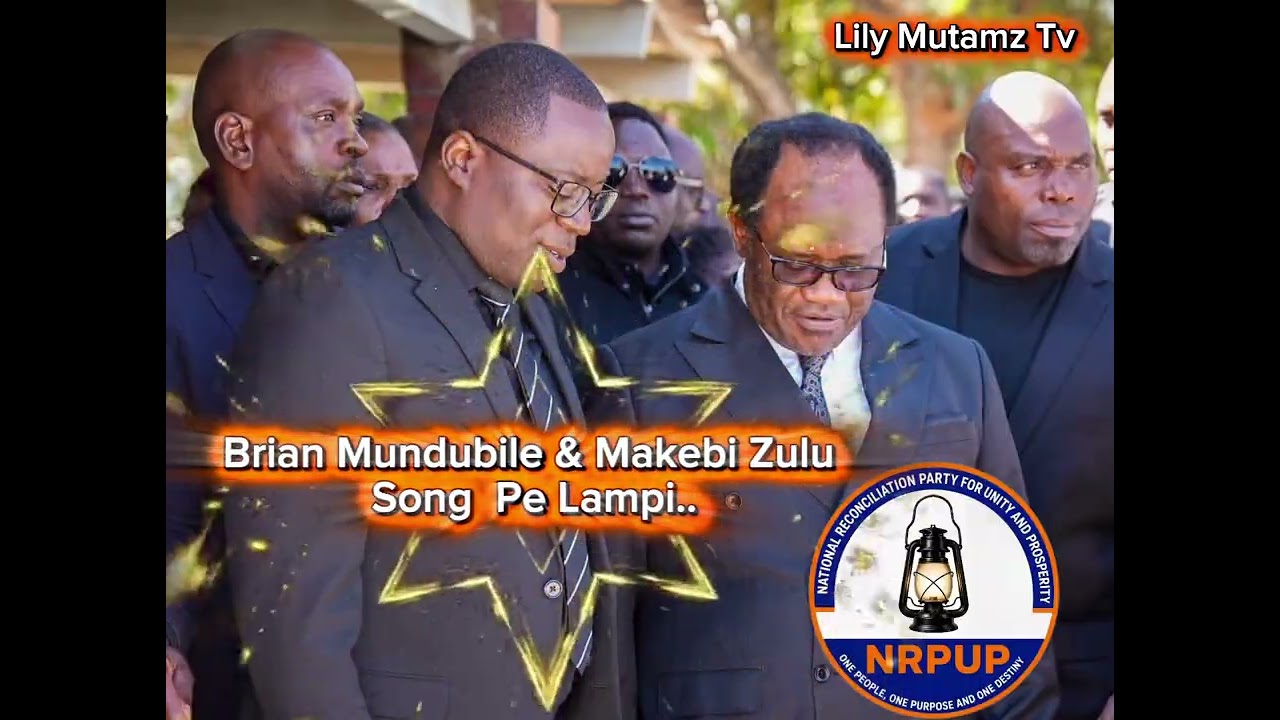 BRIAN MUNDUBILE & MAKEBI ZULU SONG Pe LAMPI 2026 PRESIDENT VOTE NRPUP 🗳 