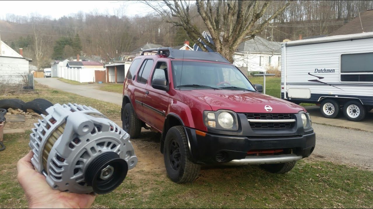 Nissan Xterra 3.3  Alternator  Replacement