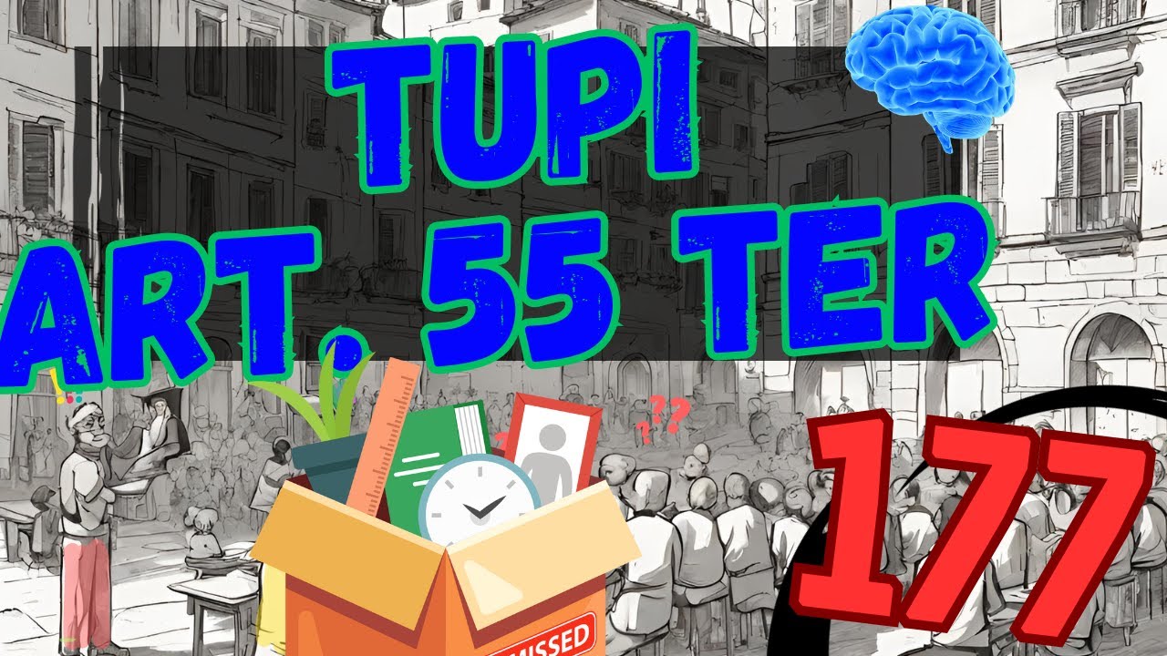 TI PREPARO AL CONCORSO PUBBLICO: TUPI ART. 55TER - IL PROCEDIMENTO DISCIPLINARE | Lezione 177