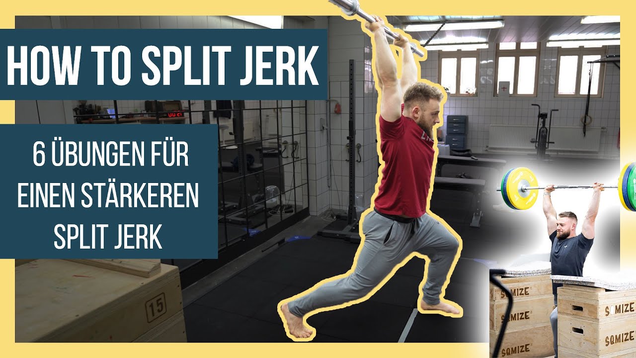 6 &Uuml;bungen f&uuml;r einen starken Split Jerk - How to Split Jerk / Berlin Barbell Education